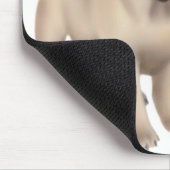 パグのかわいい及びだめにされたマウスパッド マウスパッド (コーナー)