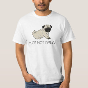 パグのない薬剤のワイシャツ Tシャツ