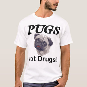 パグのない薬剤 Tシャツ