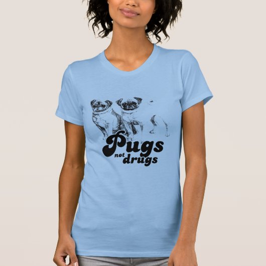 パグのない薬剤 Tシャツ (正面)