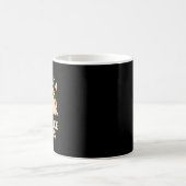 パグのように眠ってボスのように目覚める コーヒーマグカップ (中央)