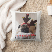 パグのクッション2 クッション (ブランケット)