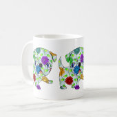 パグのコーヒー・マグ コーヒーマグカップ (正面左)