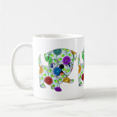 パグのコーヒー・マグ コーヒーマグカップ (左)