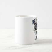 パグのコーヒー・マグ コーヒーマグカップ (中央)