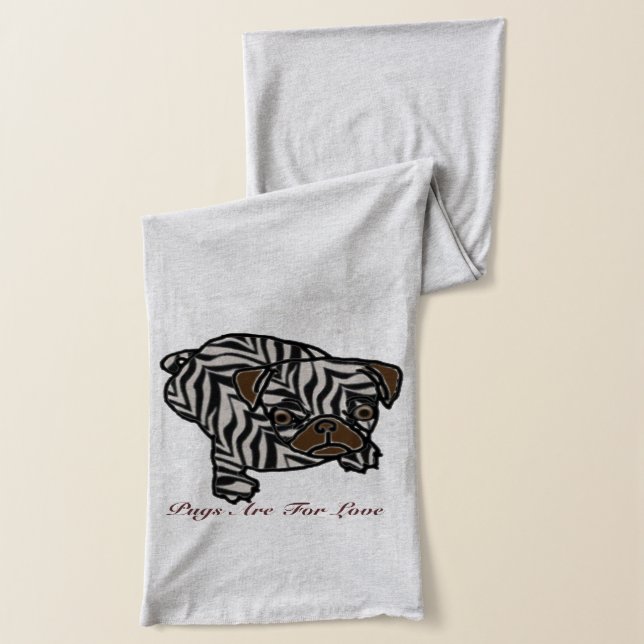 パグのスカーフ スカーフ (左)