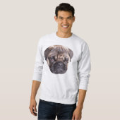 パグのセーター スウェットシャツ (正面フル)