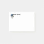 パグのノート ポストイット (正面)