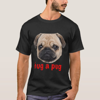 パグのハグ Tシャツ