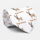 パグのバニー ネクタイ (ロール)