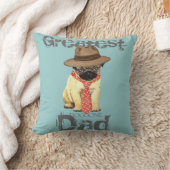 パグのパパ クッション (ブランケット)