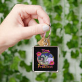 パグのプリンセス キーホルダー (手)