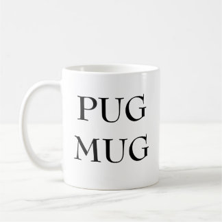 パグのマグ コーヒーマグカップ