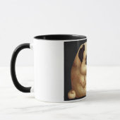 パグのマグ マグカップ (左)