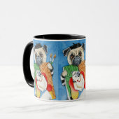 パグのマグ マグカップ (正面左)