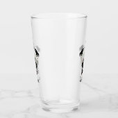 パグのユニコーン|はユニークです タンブラーグラス (右)