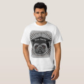パグの卒業Tシャツ Tシャツ (正面フル)