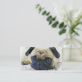 パグの名刺 名刺 (スタンド正面)