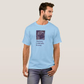 パグの子犬の顔のMen'sTワイシャツ Tシャツ (正面フル)