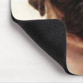 パグの子犬のmousepad マウスパッド (コーナー)