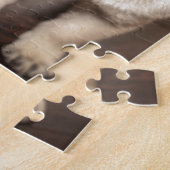 パグの子犬 ジグソーパズル (側面)