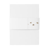 パグの子犬 ドッグオーナー 結婚 書道 招待状ベリーバンド (裏面例)