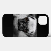 パグの子犬 Case-Mate iPhoneケース (裏面 (横))