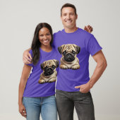 パグの子犬 Tシャツ (ユニセックス)
