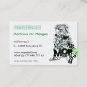 パグの専門家 名刺 (正面)