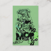 パグの専門家 名刺 (裏面)