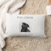 パグの恋人のLumbarの枕 ランバークッション (ブランケット)
