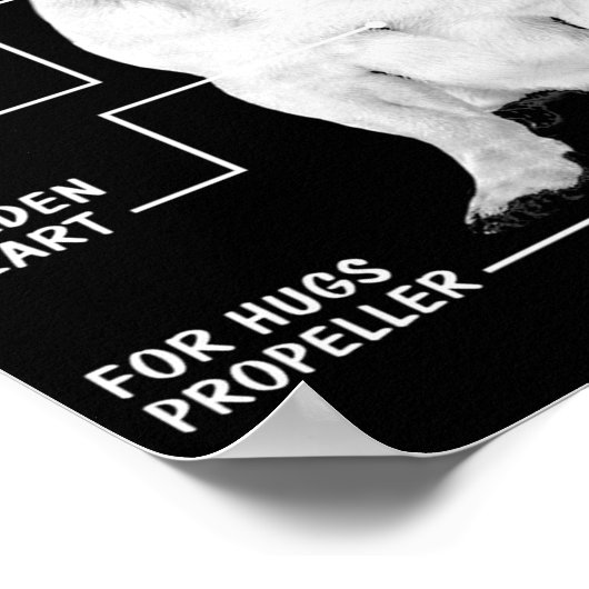 パグの愛人の解剖学 ポスター (角)