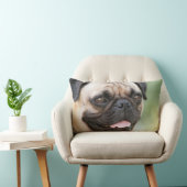 パグの枕 ランバークッション (椅子)