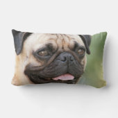パグの枕 ランバークッション (裏面)