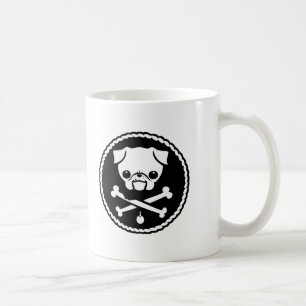 パグの海賊 コーヒーマグカップ