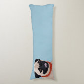 パグの漫画 ボディピロー (正面縦)