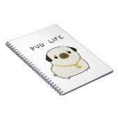 パグの生命 ノートブック (右側)