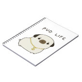 パグの生命 ノートブック (左側)