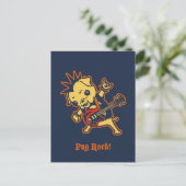 パグの石-色 ポストカード (スタンド正面)