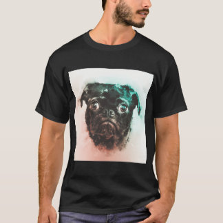 パグの絵 Tシャツ