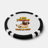 パグの腹を洗って ポーカーチップ (シングル)