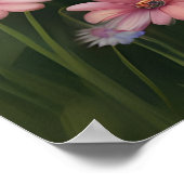 パグの花 ポスター (角)