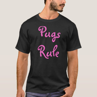 パグの規則 Tシャツ