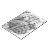 パグの顔 ノートブック (左側)