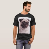 パグの顔 Tシャツ (正面フル)