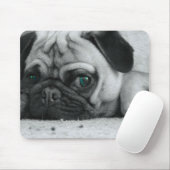 パグのmousepad "Breena " マウスパッド (マウス)