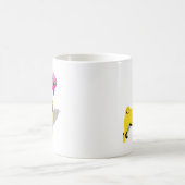 パグは最強 ギフト コーヒーマグカップ (中央)