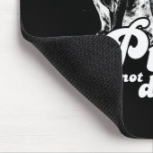 パグは2 Tシャツに薬剤を入れません マウスパッド (コーナー)