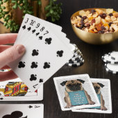 パグを抱く トランプ (インサイチュ)