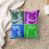 パグアポップ・アートのート クッション (ブランケット)